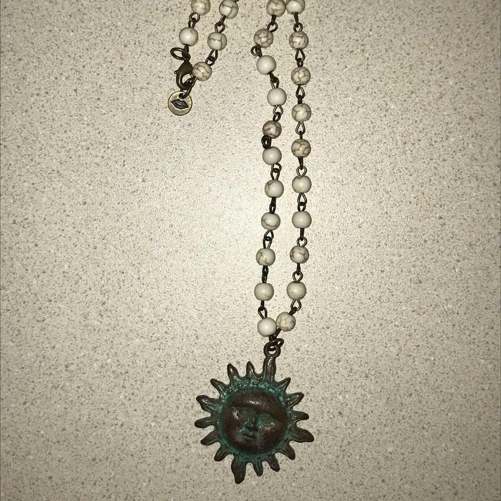 raw & rebellious sun pendant
